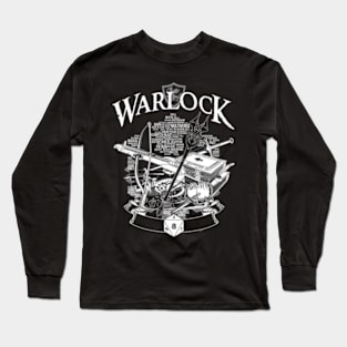 WARLOCK MERCH VTG Long Sleeve T-Shirt